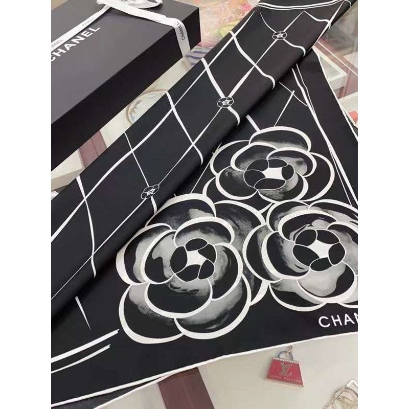 Chanel Twill Silk Square Scarf SS006030