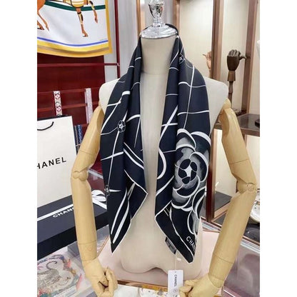 Chanel Twill Silk Square Scarf SS006030