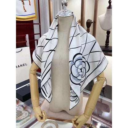 Chanel Twill Silk Square Scarf SS006031