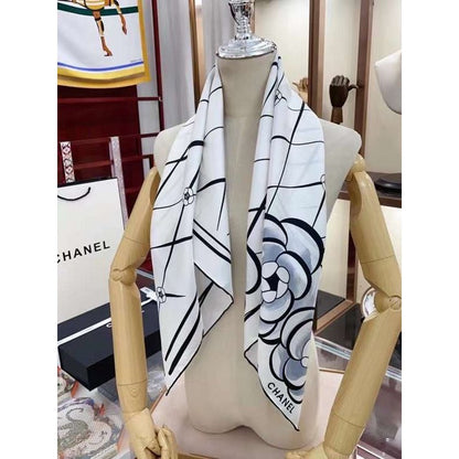 Chanel Twill Silk Square Scarf SS006031