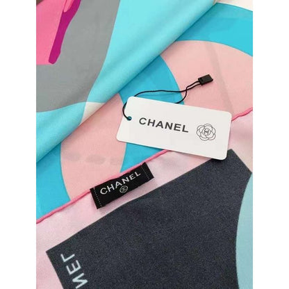 Chanel Twill Silk Square Scarf SS006055