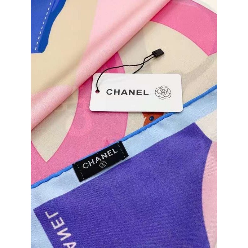 Chanel Twill Silk Square Scarf SS006056