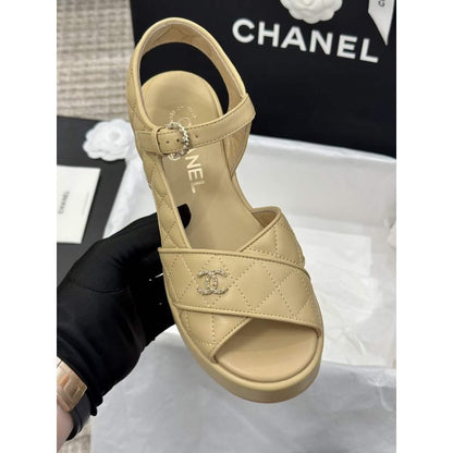 Chanel Wedge Sandals SHS05358