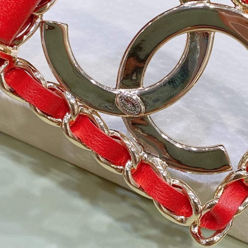 Chanel CC Classic Leather Belt WB001167