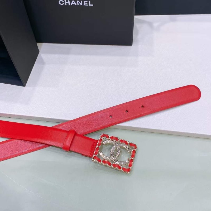 Chanel CC Classic Leather Belt WB001167