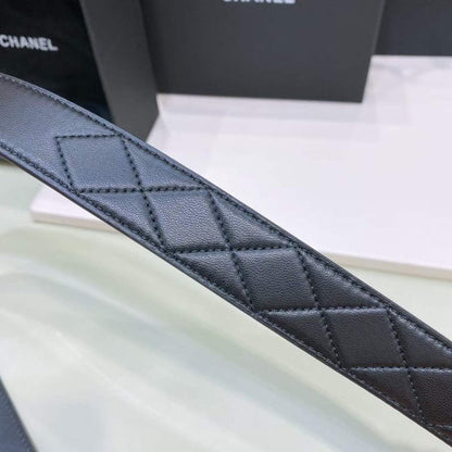 Chanel CC Classic Leather Belt WB001168