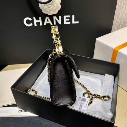 Chanel Enamel Handle Bag BG02138