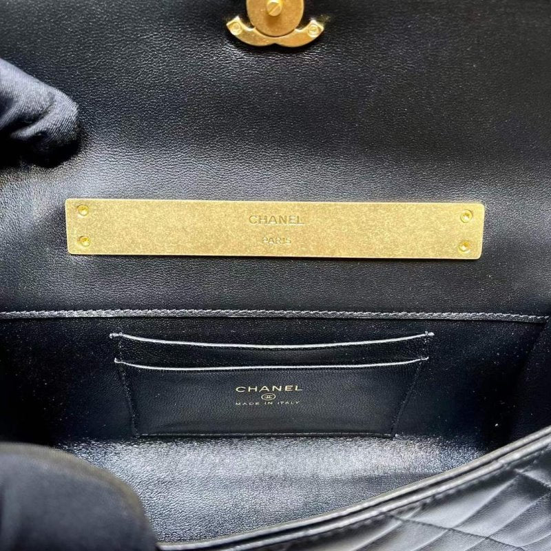 Chanel Enamel Handle Bag BG02138