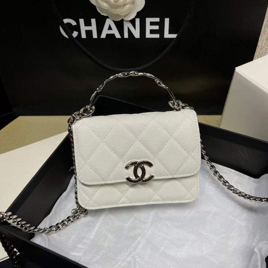 Chanel Enamel Handle Bag BG02146