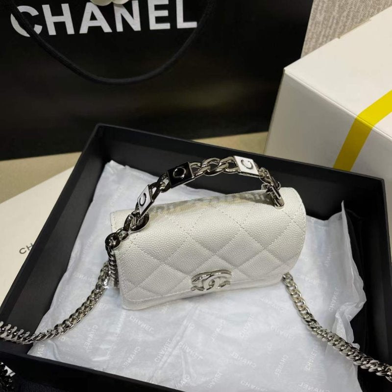 Chanel Enamel Handle Bag BG02146