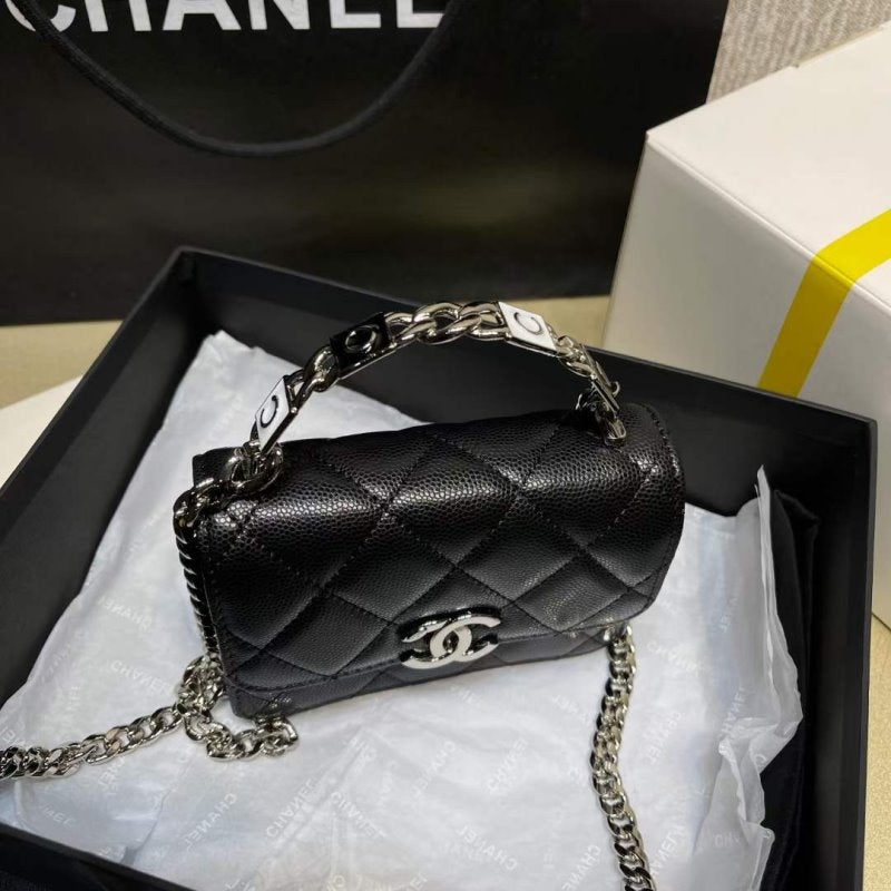 Chanel Enamel Handle Bag BG02147