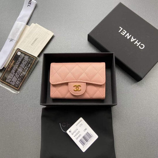 Chanel Leather Wallet WB001276