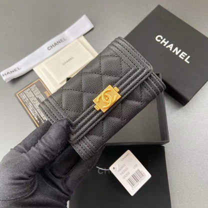 Chanel Leather Wallet WB001281