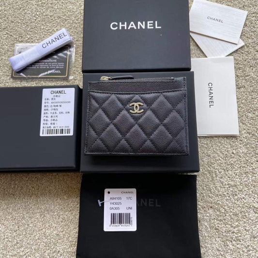 Chanel Leather Wallet WB001287