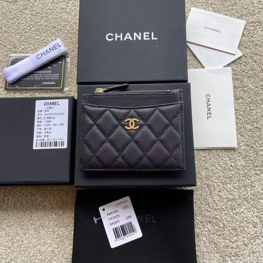 Chanel Leather Wallet WB001288