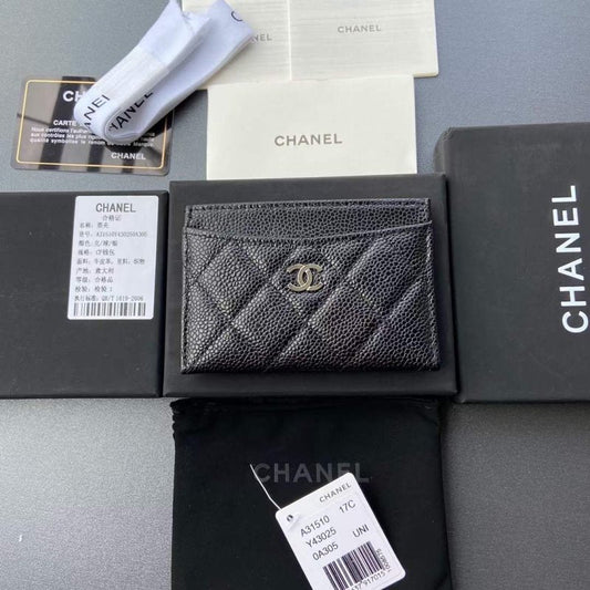 Chanel Leather Wallet WB001289