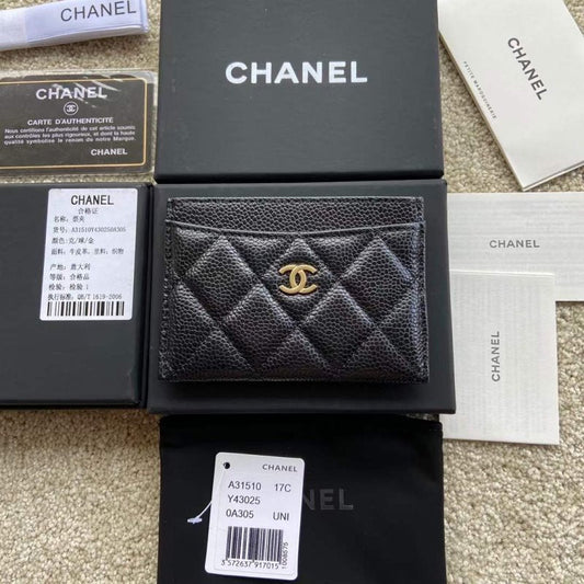 Chanel Leather Wallet WB001290