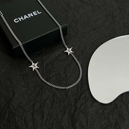 Chanel Medieval Double C Necklace JWL00185
