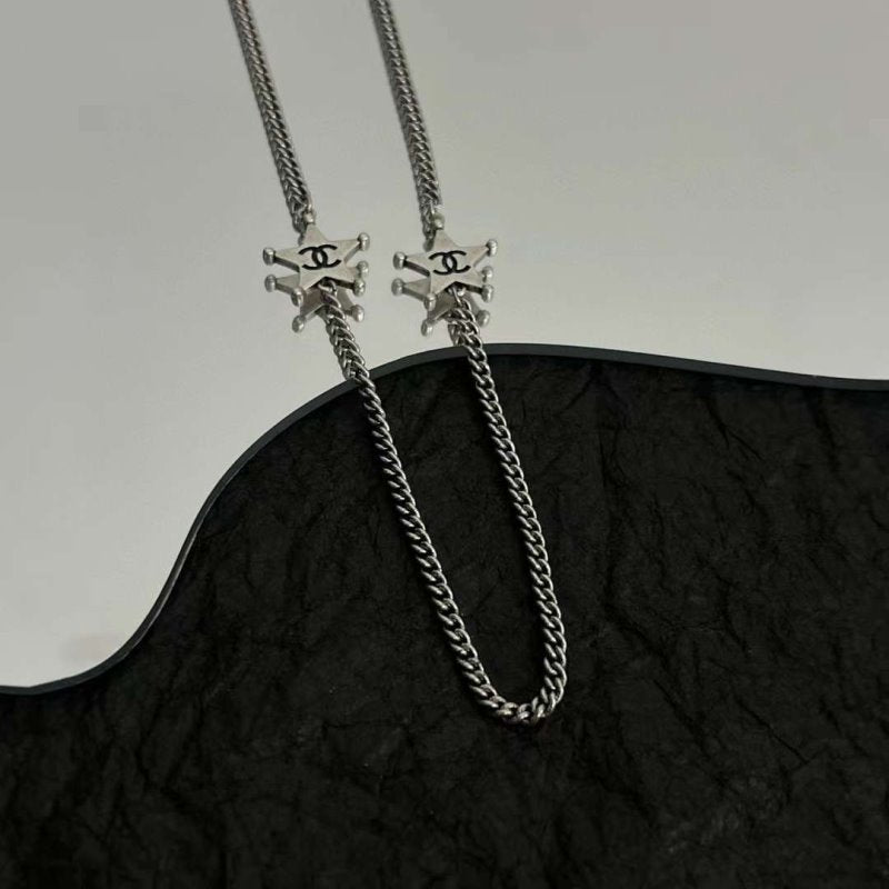 Chanel Medieval Double C Necklace JWL00185