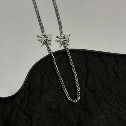 Chanel Medieval Double C Necklace JWL00185