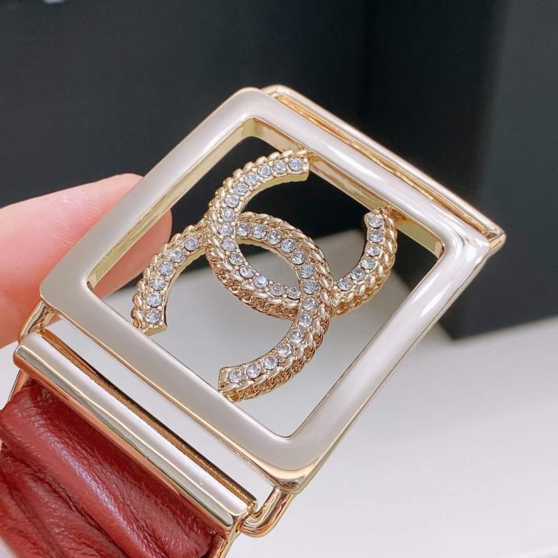 Chanel Rhinstone CC Buckle Belt WB001163