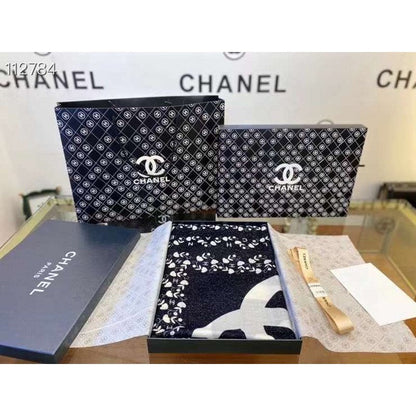 Chanel Silk and Cashmere Scarf SS001217