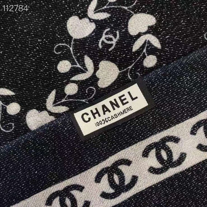 Chanel Silk and Cashmere Scarf SS001217