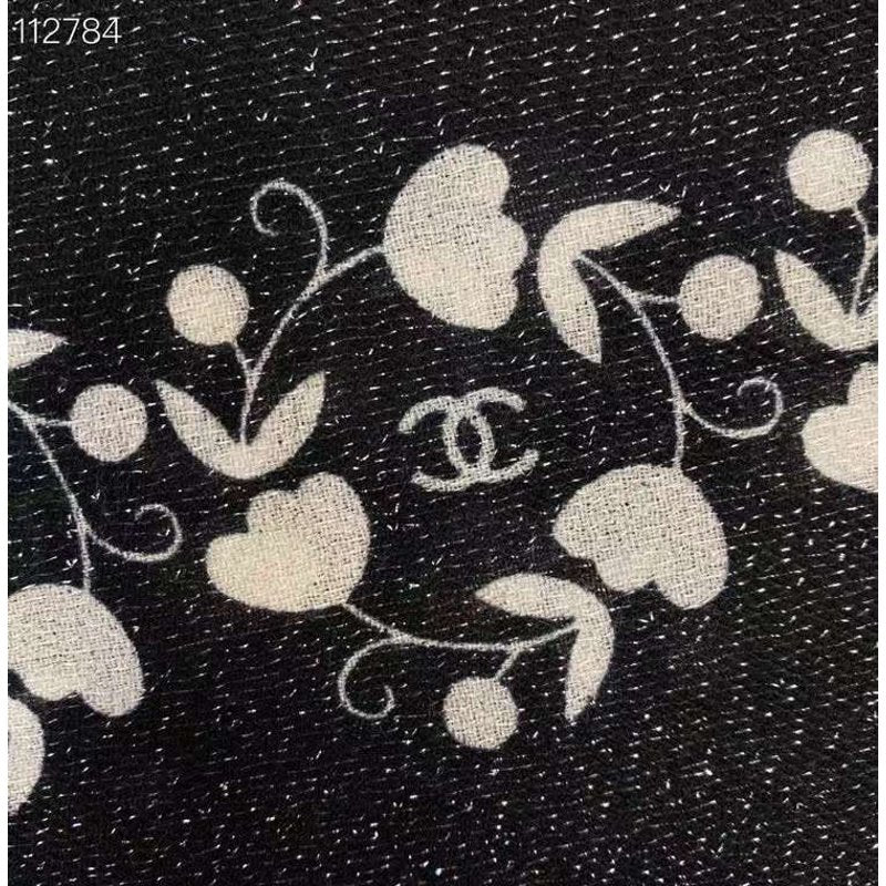 Chanel Silk and Cashmere Scarf SS001217