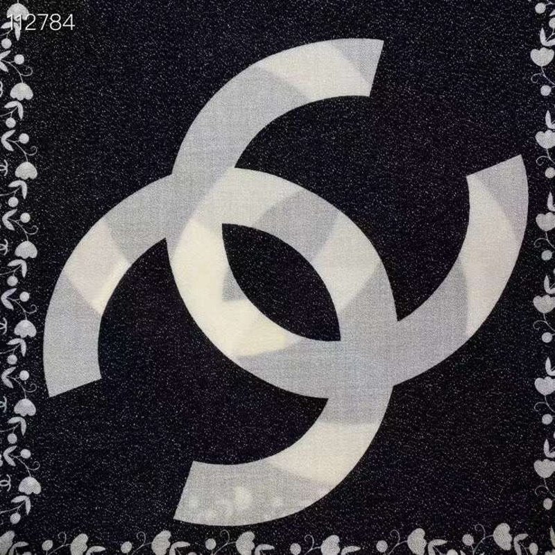 Chanel Silk and Cashmere Scarf SS001217