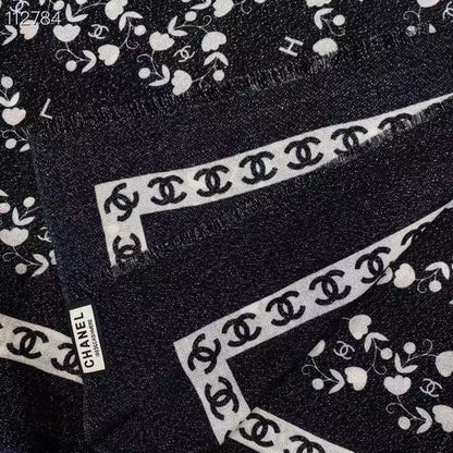 Chanel Silk and Cashmere Scarf SS001217