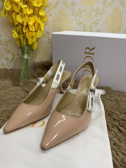 Dior Brown Heeled Sandals SHS02533