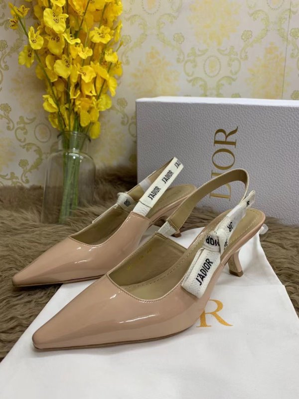 Dior Brown Heeled Sandals SHS02533