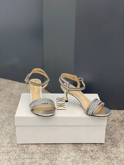 Dior  Emproidery Sandals SHS03561