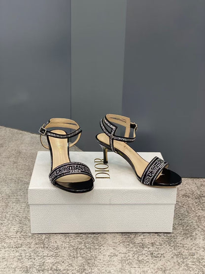 Dior  Emproidery Sandals SHS03563