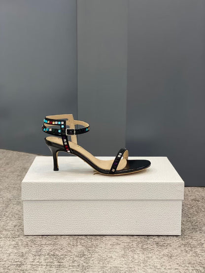 Dior  Emproidery Sandals SHS03564