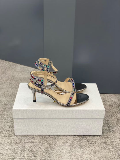 Dior  Emproidery Sandals SHS03565