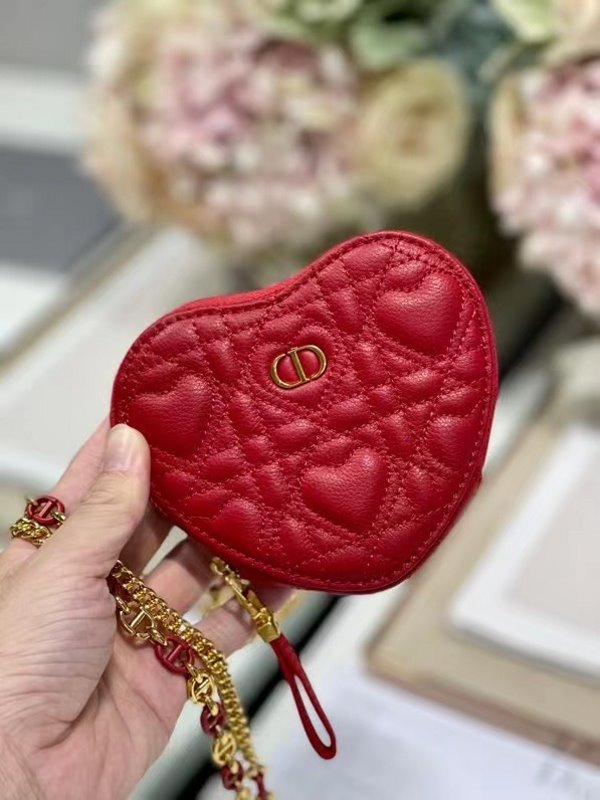 Dior Red Heart Chain Bag WLB01282