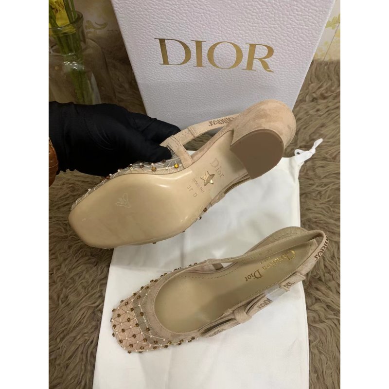 Dior Sling Back Pumps SHS03527