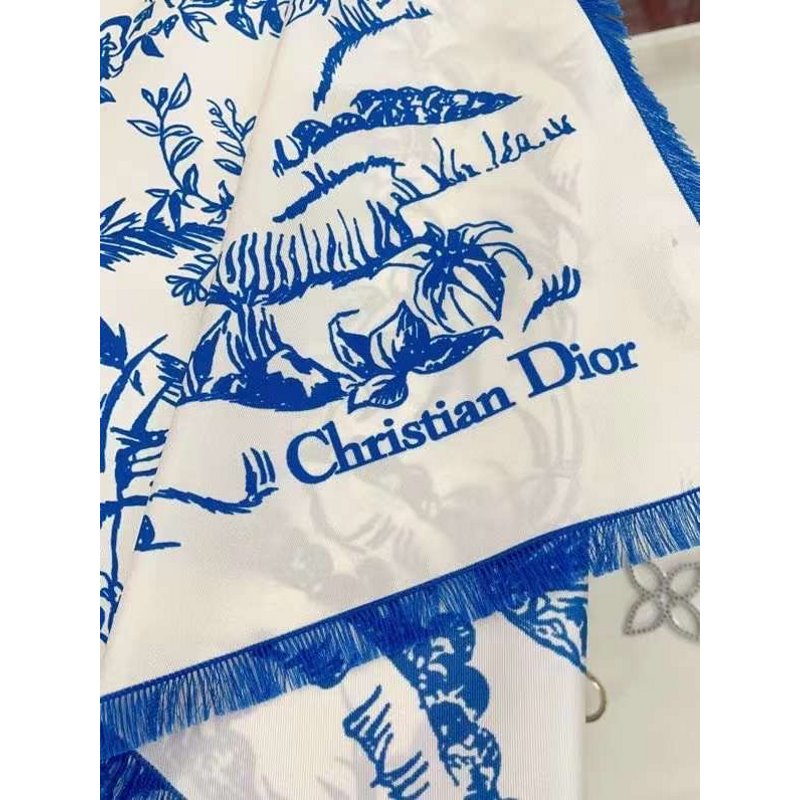 Dior Twill Silk Square Scarf SS006072