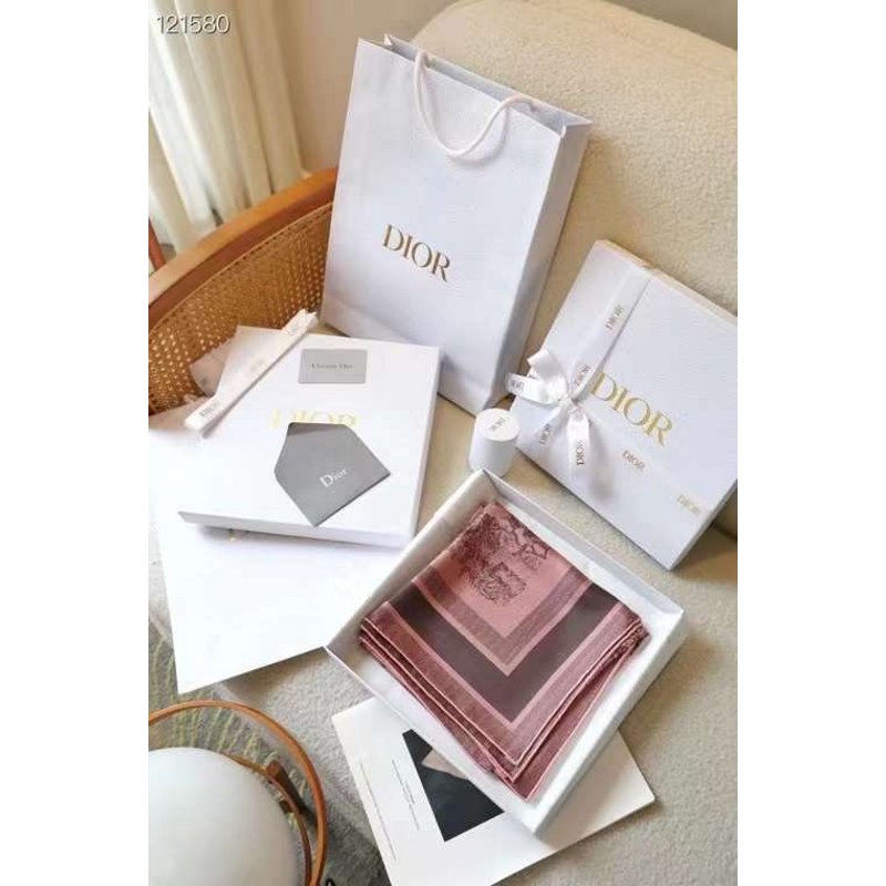 Dior Muberry Silk Square Scarf SS001006