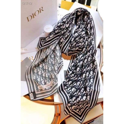 Dior Silk Cashmere Square Scarf SS001002