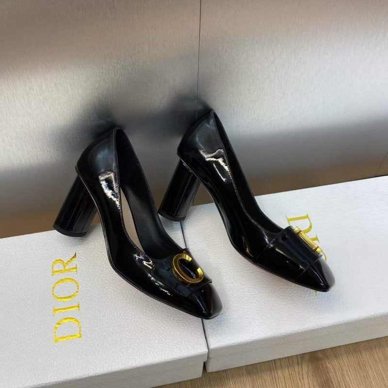 Dior Square Head Single Shoes SH00142