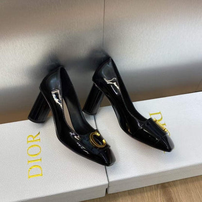Dior Square Head Single Shoes SH00142