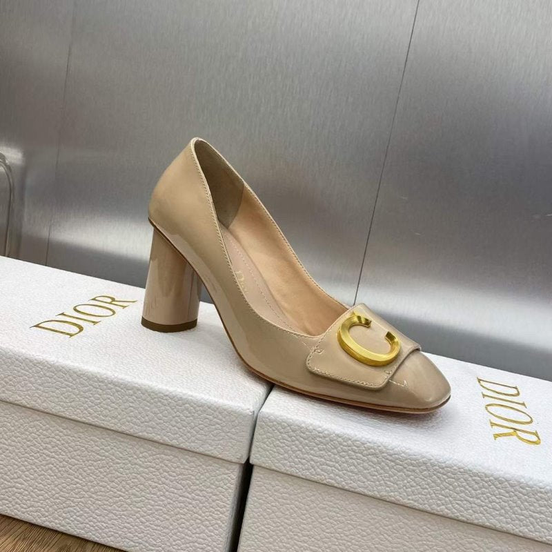 Dior Square Head Single Shoes SH00146