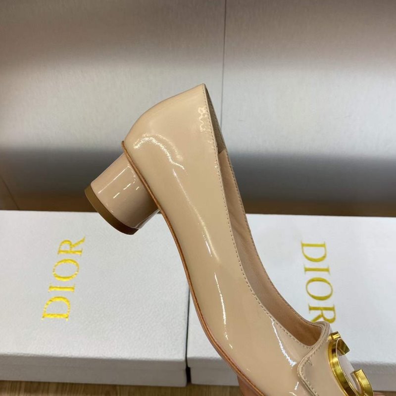 Dior Square Head Single Shoes SH00147