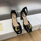 Dior Square Head Single Shoes SH00148