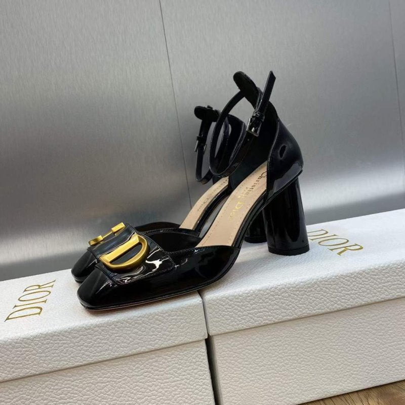 Dior Square Head Single Shoes SH00148