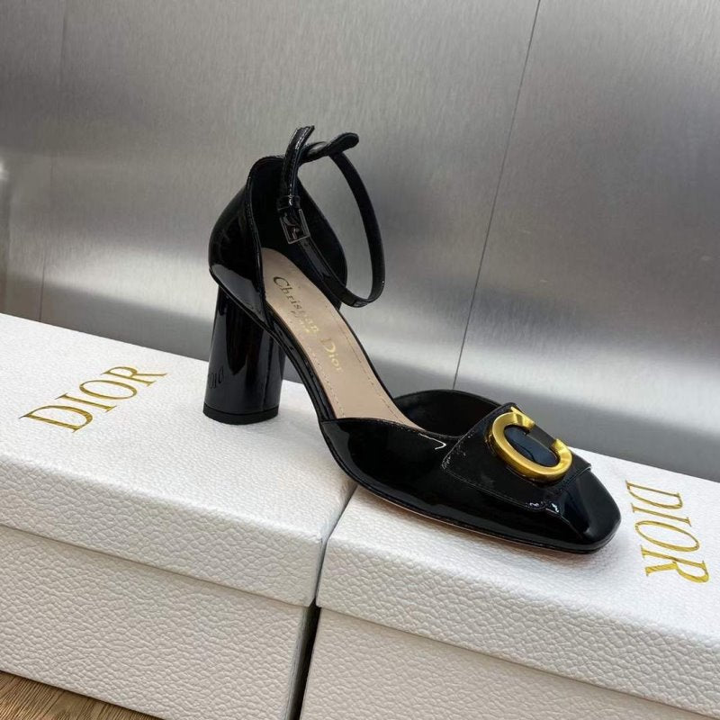 Dior Square Head Single Shoes SH00148