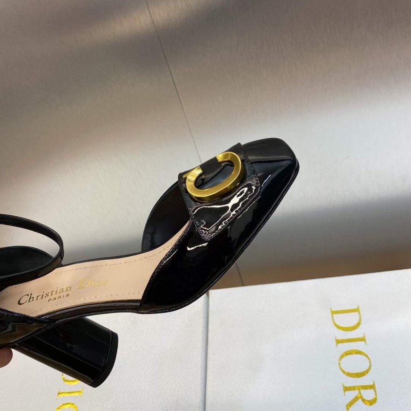 Dior Square Head Single Shoes SH00148