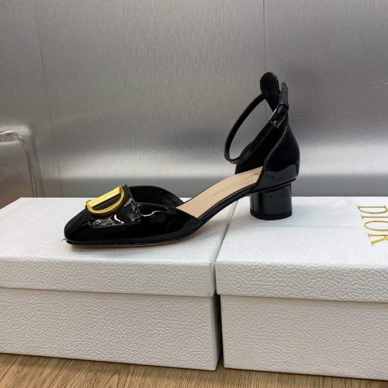 Dior Square Head Single Shoes SH00149